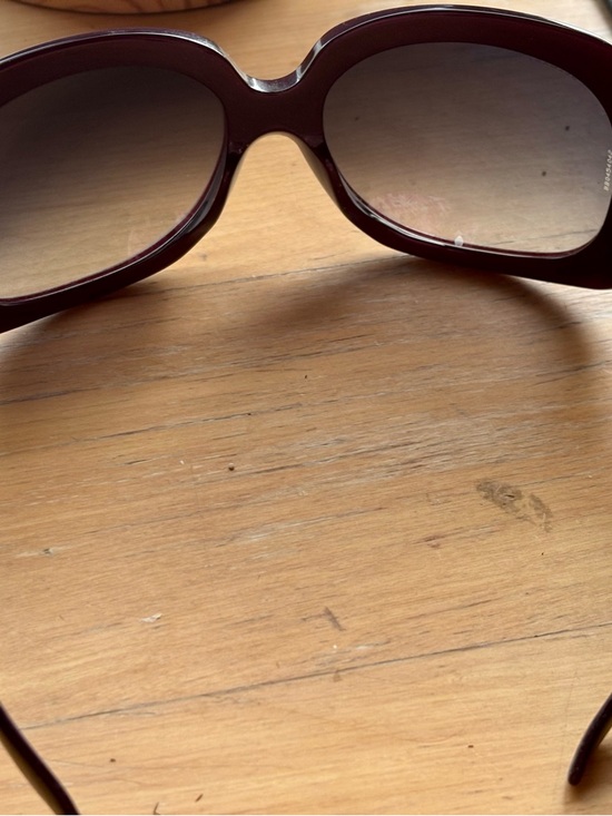 Vintage Y2K BVLGARI Burgundy Swarovski Crystal-Embellished Women’s Sunglasses